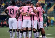 Il Palermo mantiene imbattibilità esterna, in testa con il Frosinone